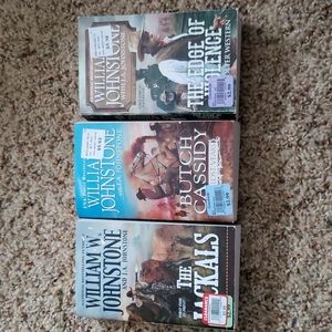Three William Johnstone books, used.